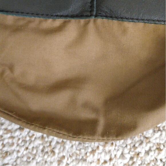 Tano Leather Hobo Bag Black Brown Slouchy Purse Boho Style - Picture 12 of 12